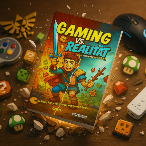 Gaming vs Realität Buch