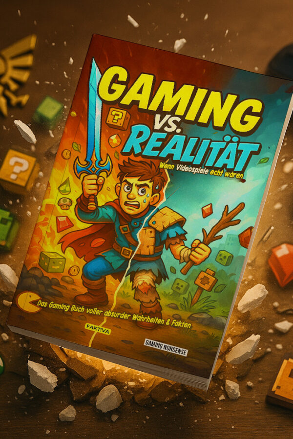 Gaming vs Realität Buch